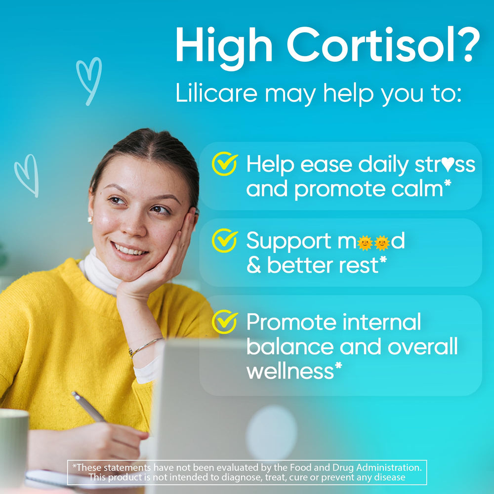 Relaxed lifestyle image representing cortisol balance and calm