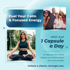 Close-up of the Cortisol Health Supplement bottle label