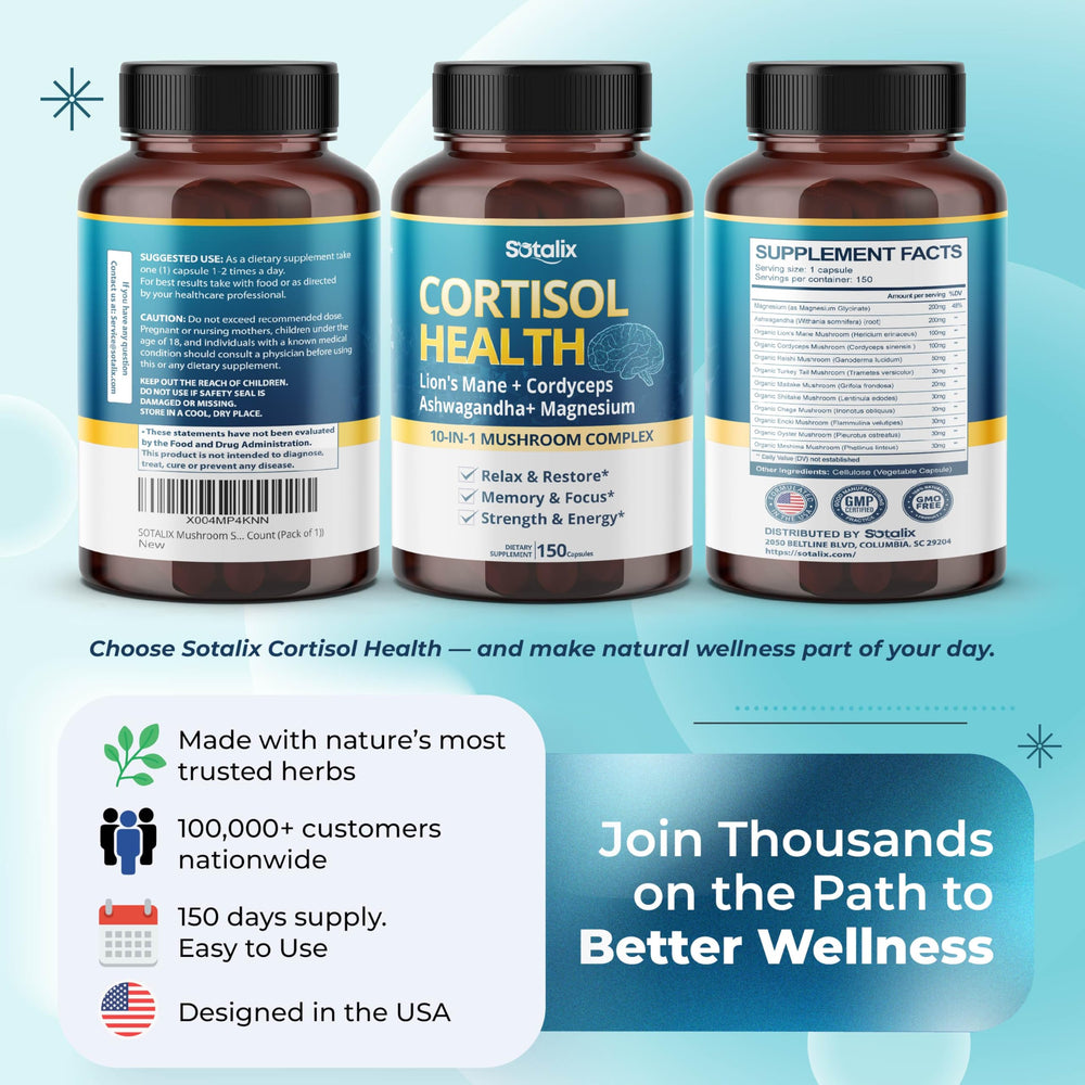 Branding close-up: Sotalix logo on bottle label