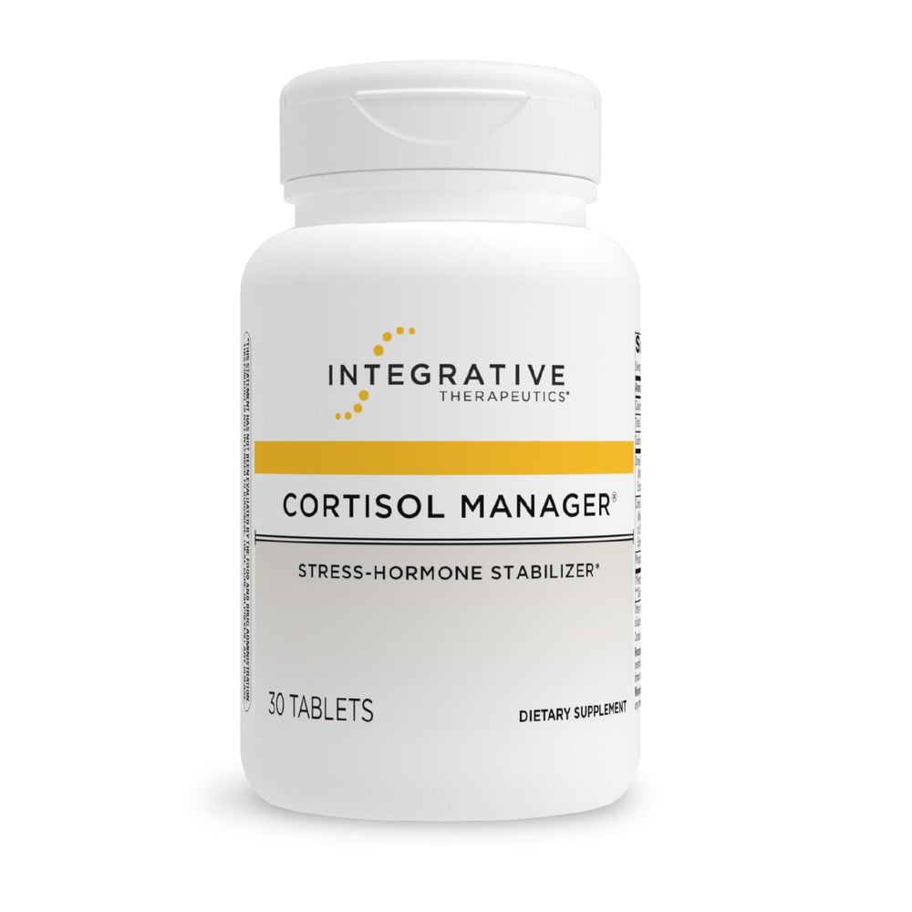 Integrative Therapeutics Cortisol Manager bottle with label
