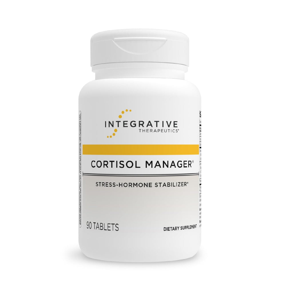 Bottle packaging for Integrative Therapeutics Cortisol Manager