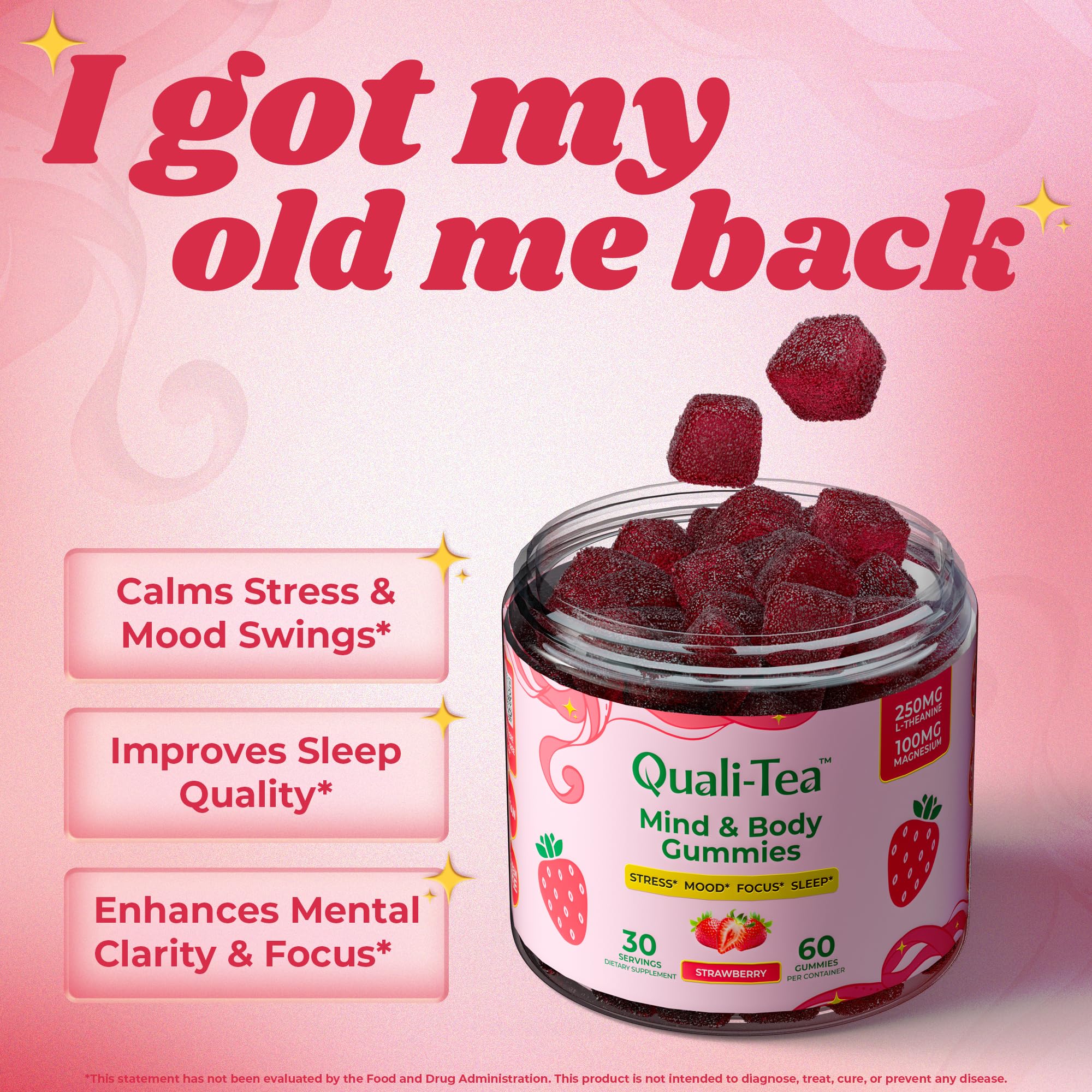 Bottle of cortisol manager formula for women