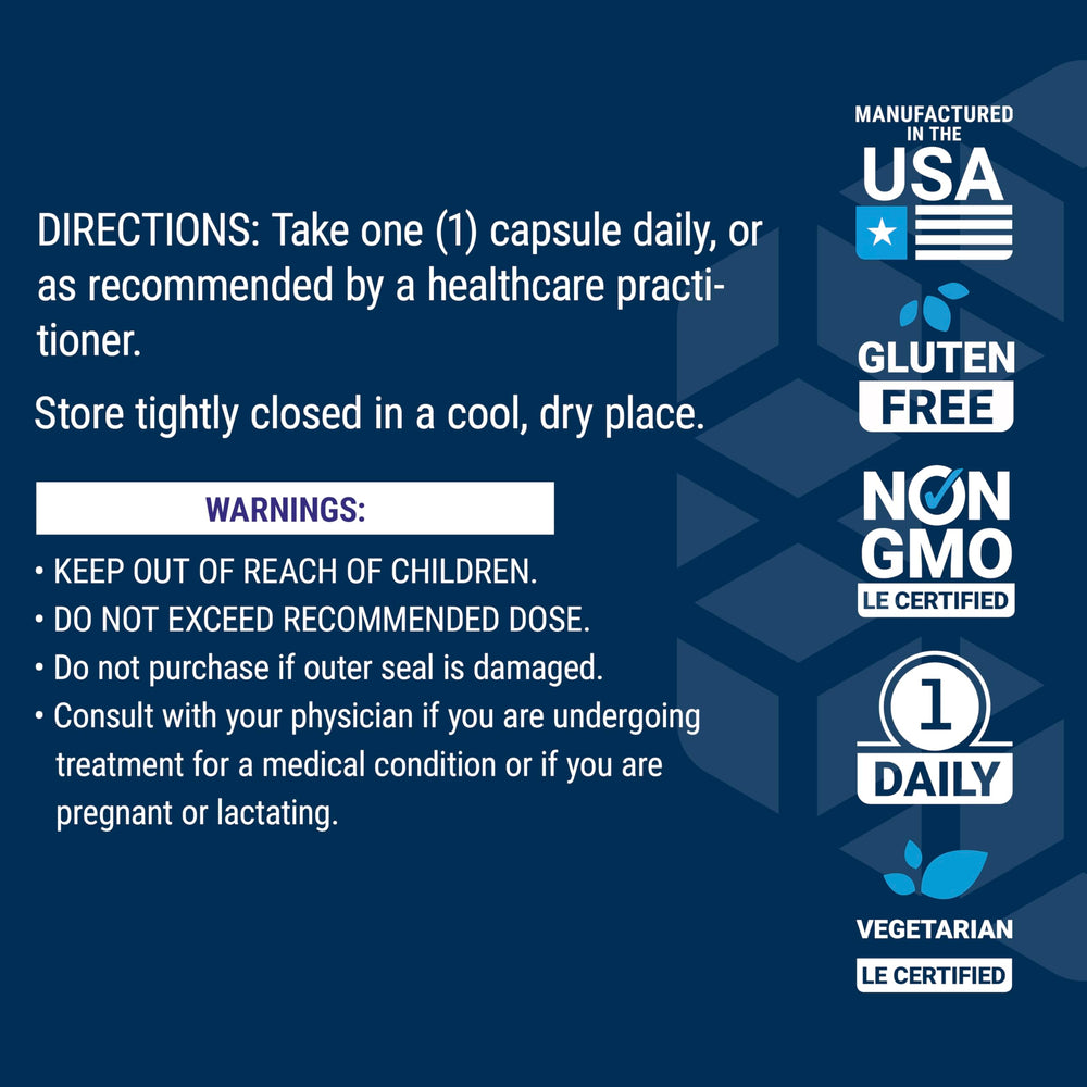 Certificate of Analysis document and non-GMO seal