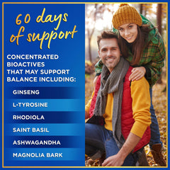 Close-up of cortisol support capsules for mood and sleep
