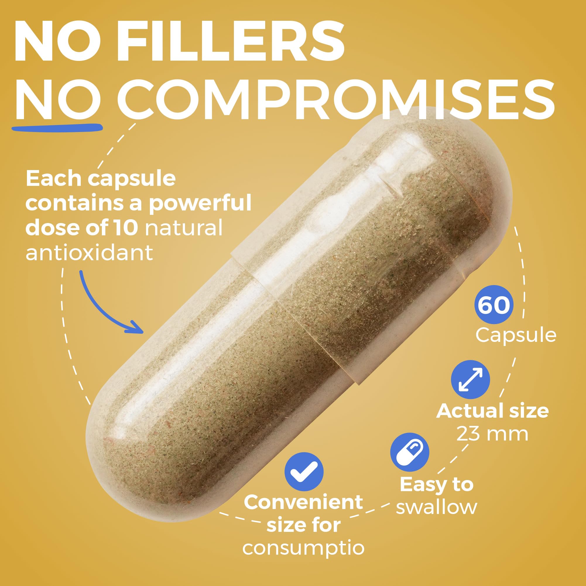 Ingredient lineup including ashwagandha, chamomile, and L-theanine