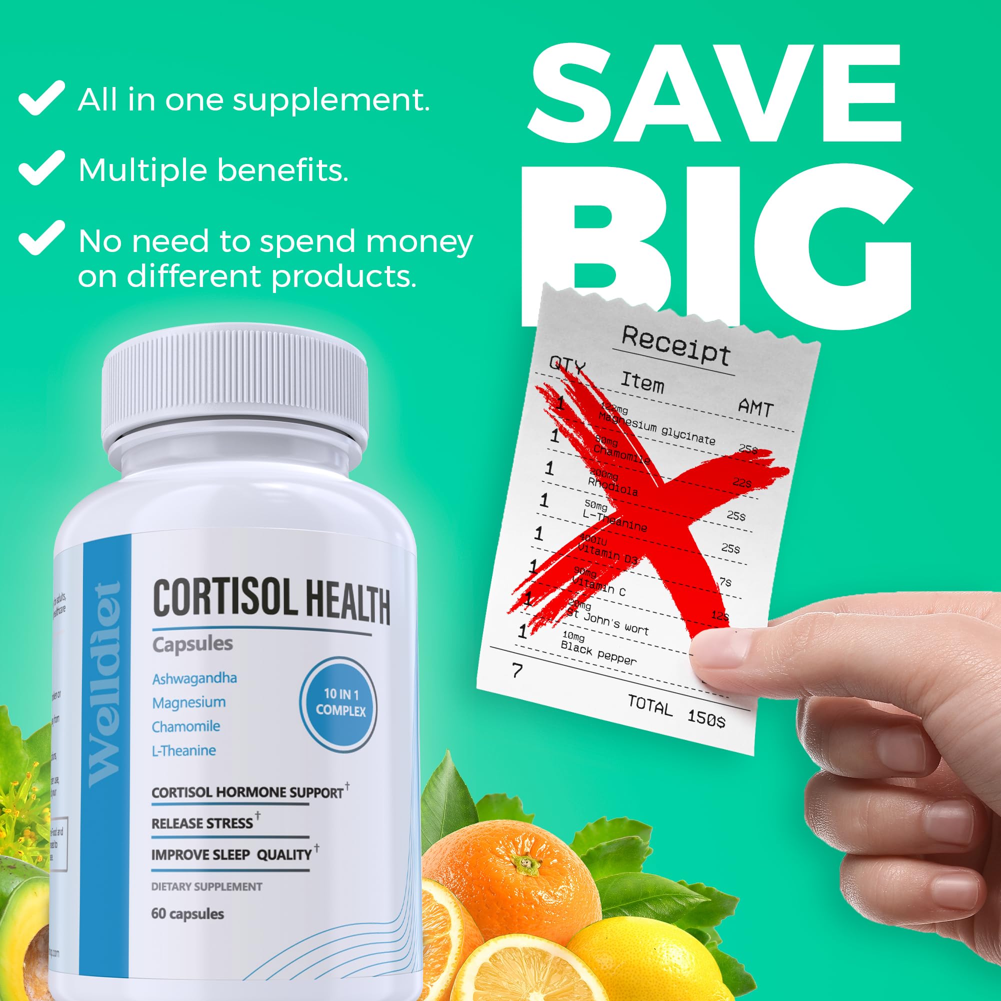 St. John's wort and rhodiola rosea components