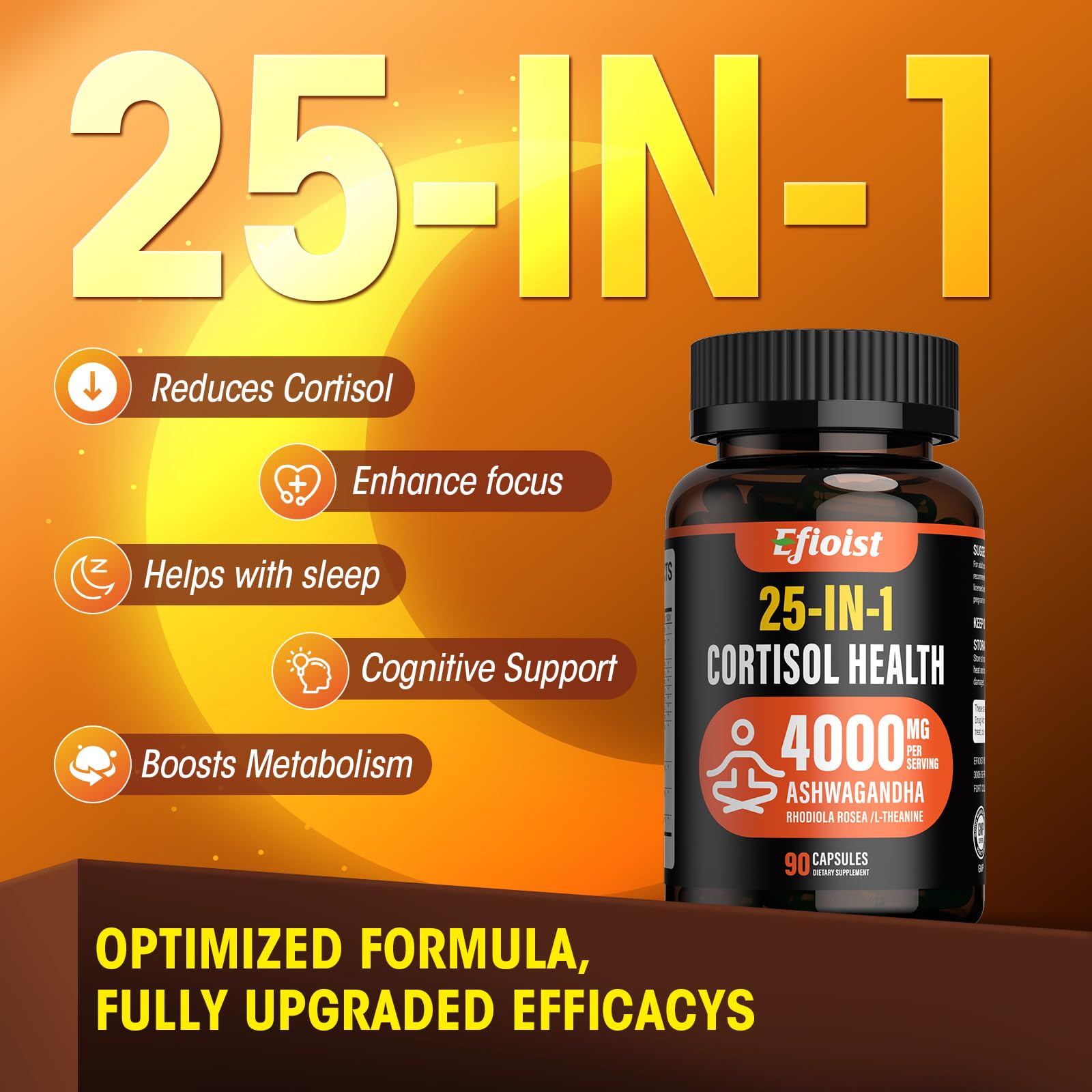 Vitamins, minerals, sleep support and probiotic blends icons