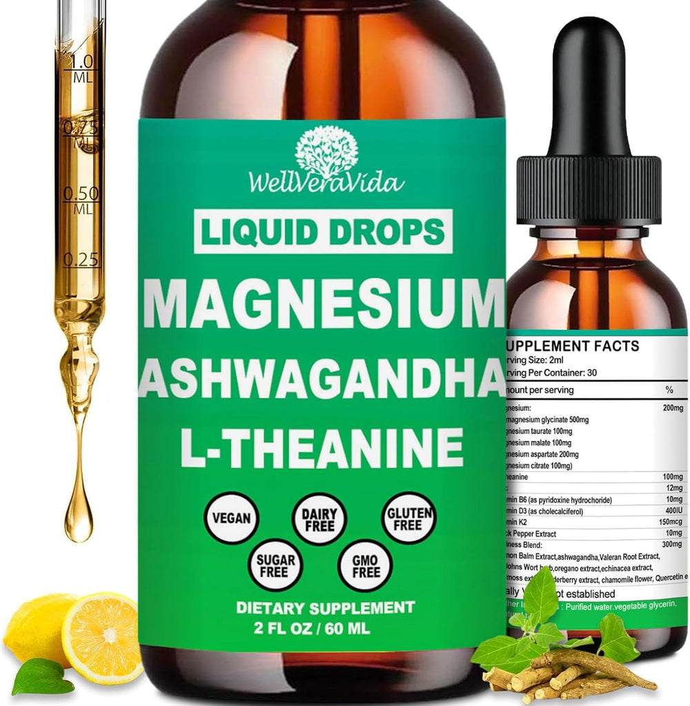 Cortisol Lemonade Liquid Drops bottle and packaging