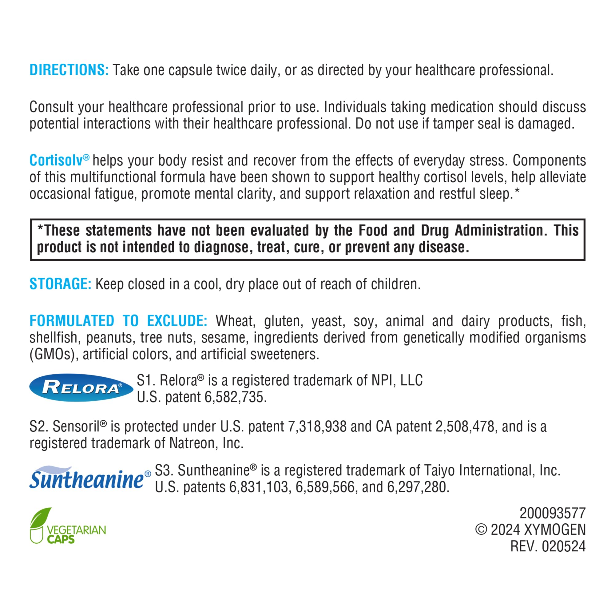 Cortisolv daily stress support and adrenal health