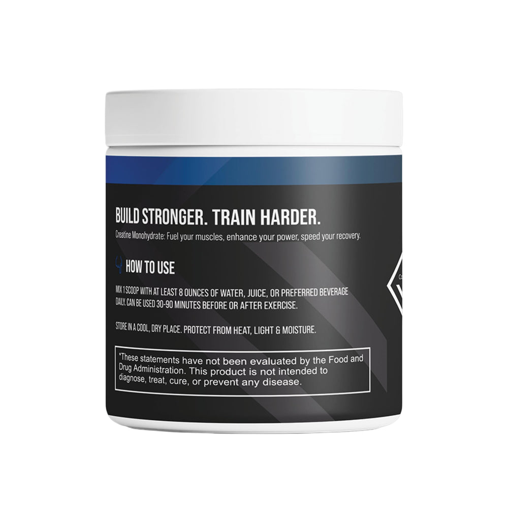 CorVive Creatine Monohydrate packaging highlights vegan, non-GMO formula.