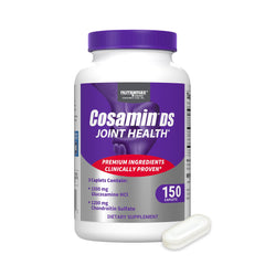 Cosamin DS bottle front view showing 150 caplets