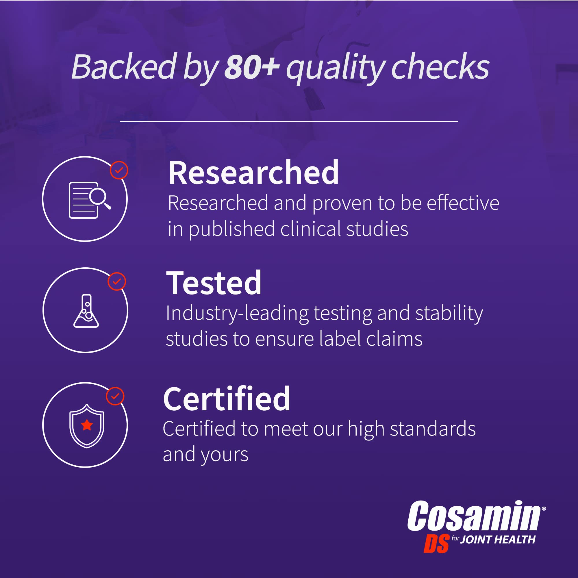 Pharmacist formulated Cosamin heritage image