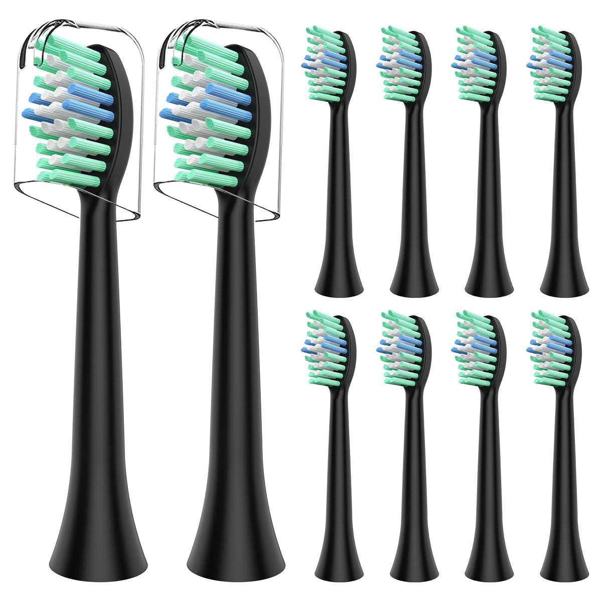COSLUS C40 (DY-108Pro) electric sonic toothbrush replacement head 10-pack