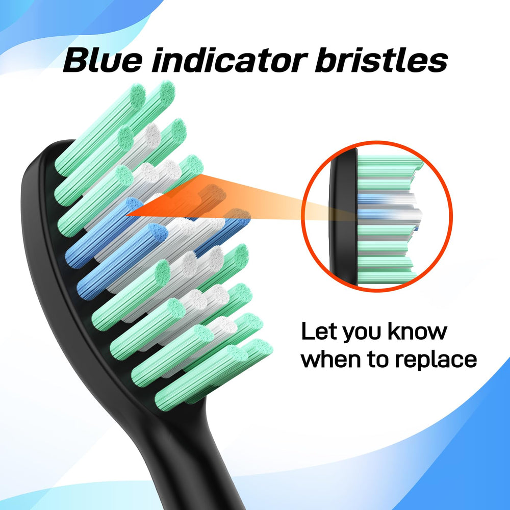 Blue indicator bristles fading on COSLUS head
