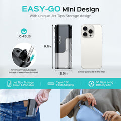 Detachable wide-mouth water tank for easy cleaning