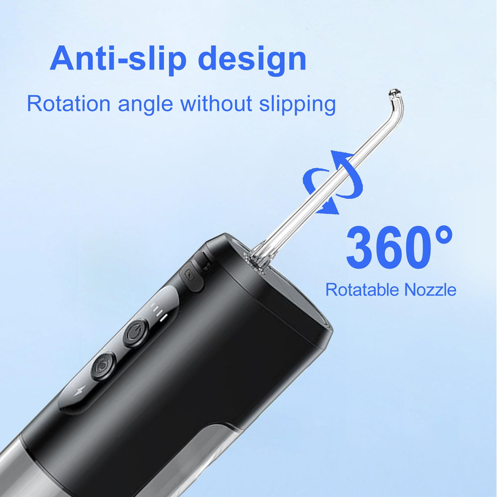 Rotatable nozzle enabling 360-degree cleaning