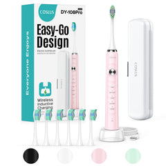 COSLUS sonic toothbrush delivering 47,000 VPM for deep cleaning