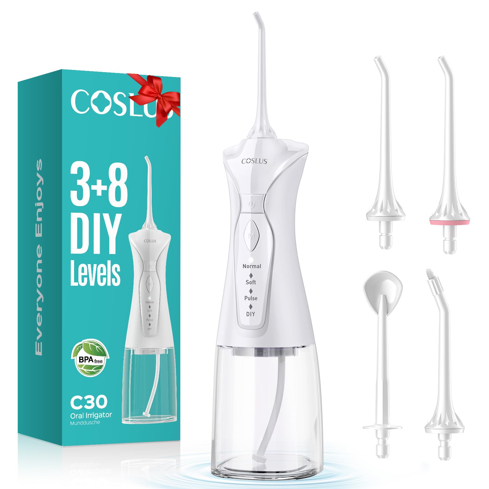 COSLUS Water Dental Flosser Pick product front view