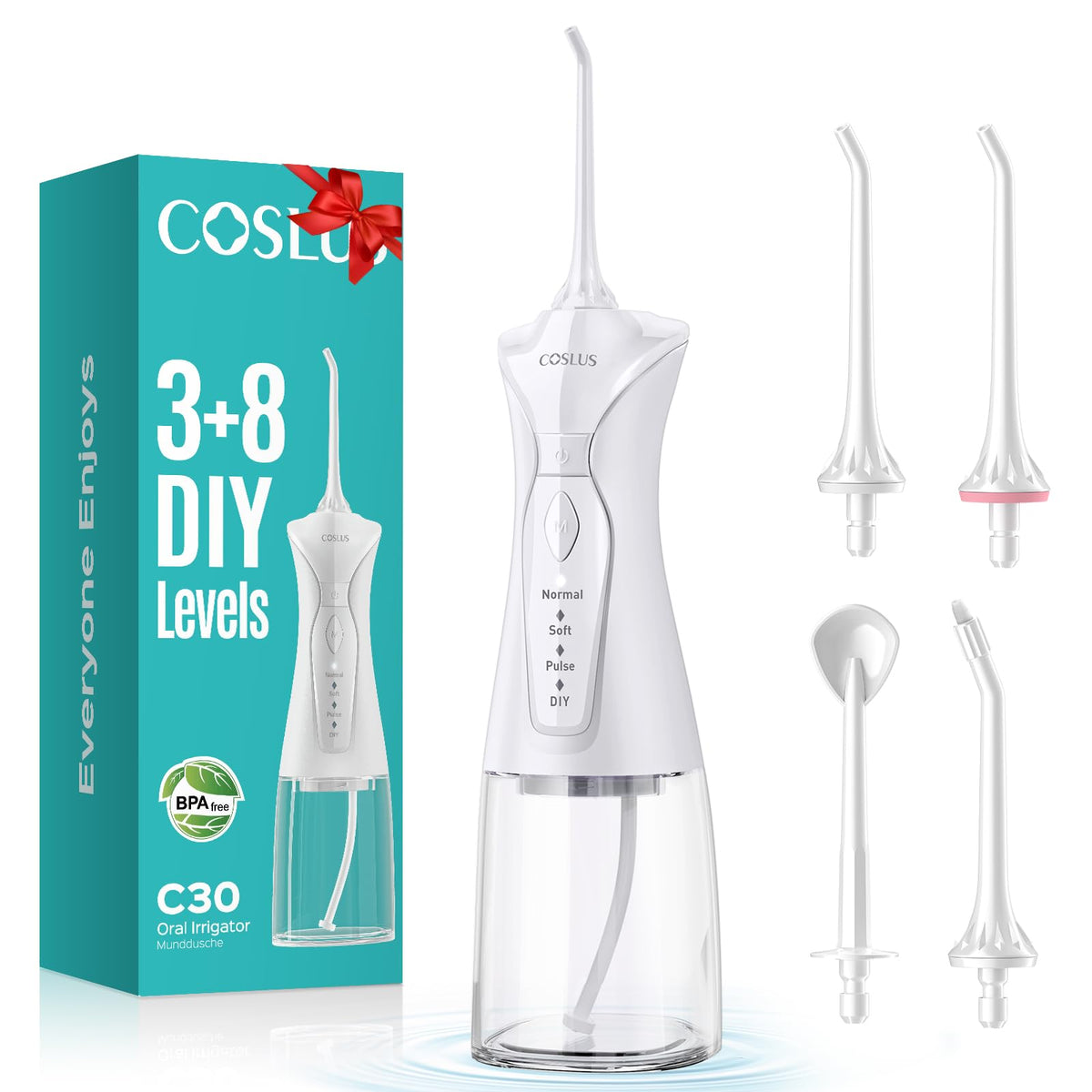 COSLUS Water Dental Flosser Pick product front view