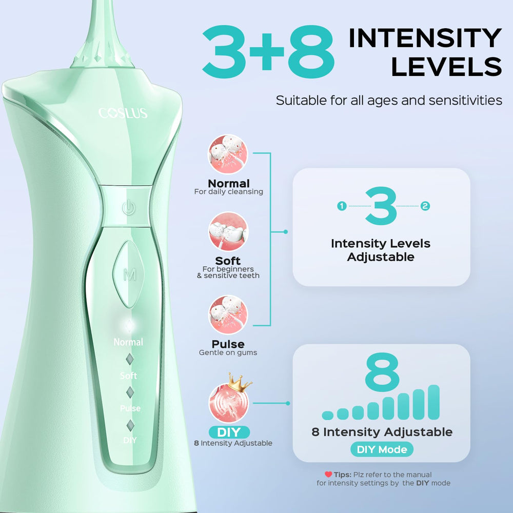 Detachable BPA-free 300ml tank for Coslus flossers
