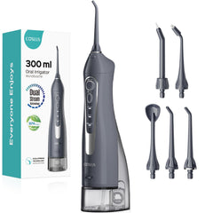 COSLUS Water Flosser Grey - front view