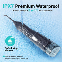 Large BPA-free 300ml water tank interior