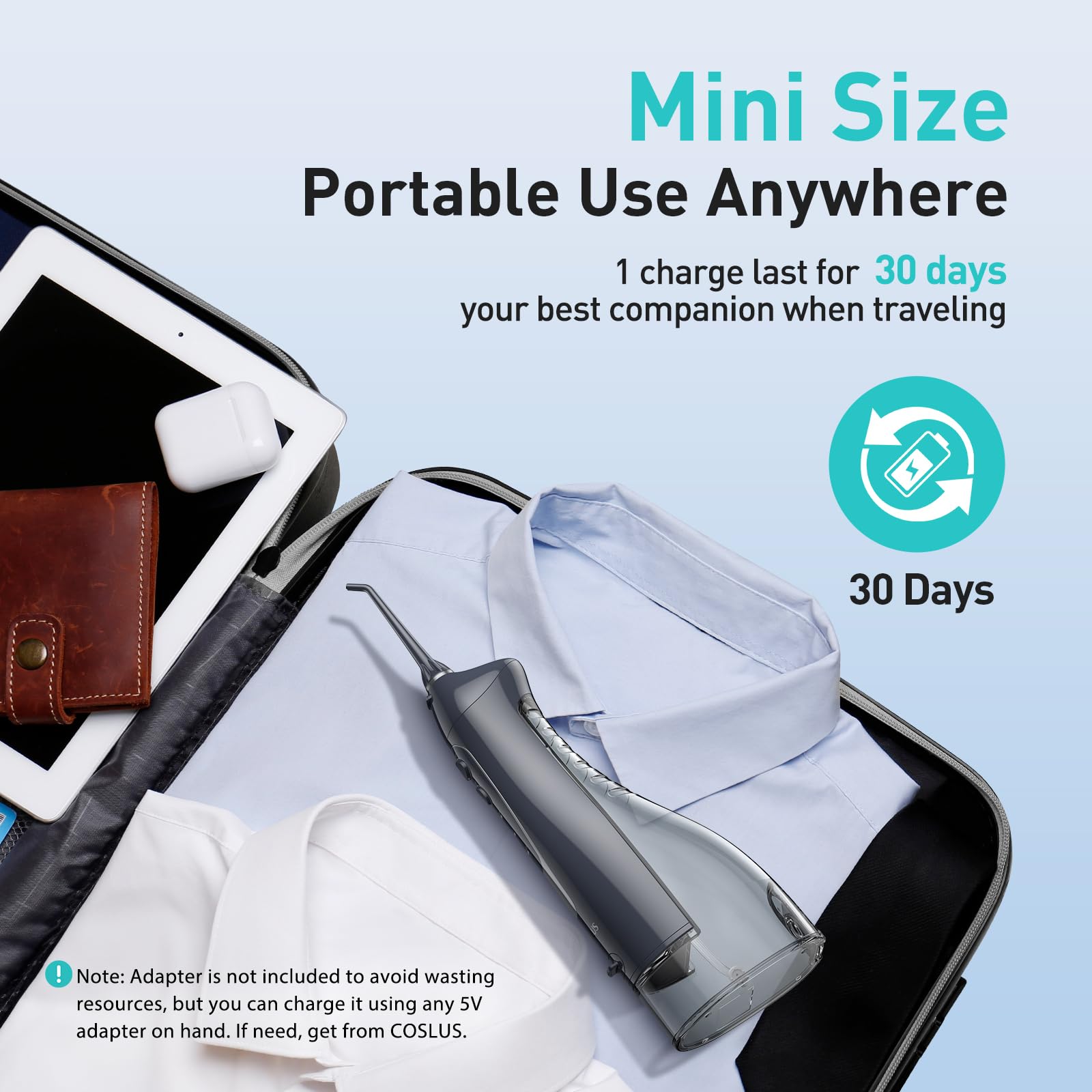 Ergonomic handle with 5 interchangeable tips