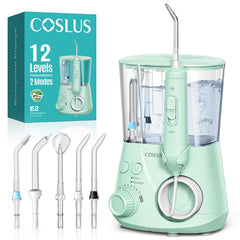 COSLUS water flosser green front view