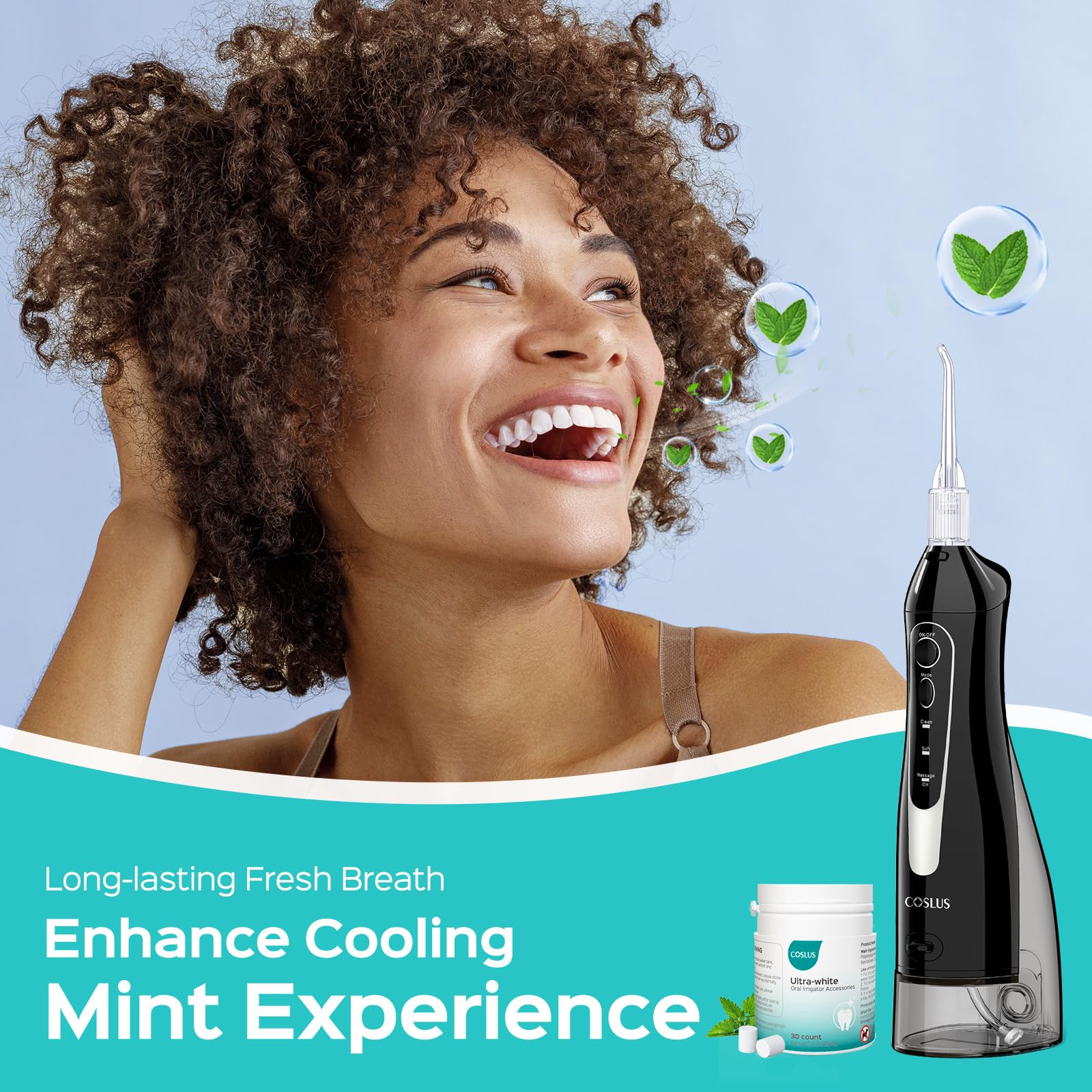Orthodontic tip for COSLUS Water Flosser
