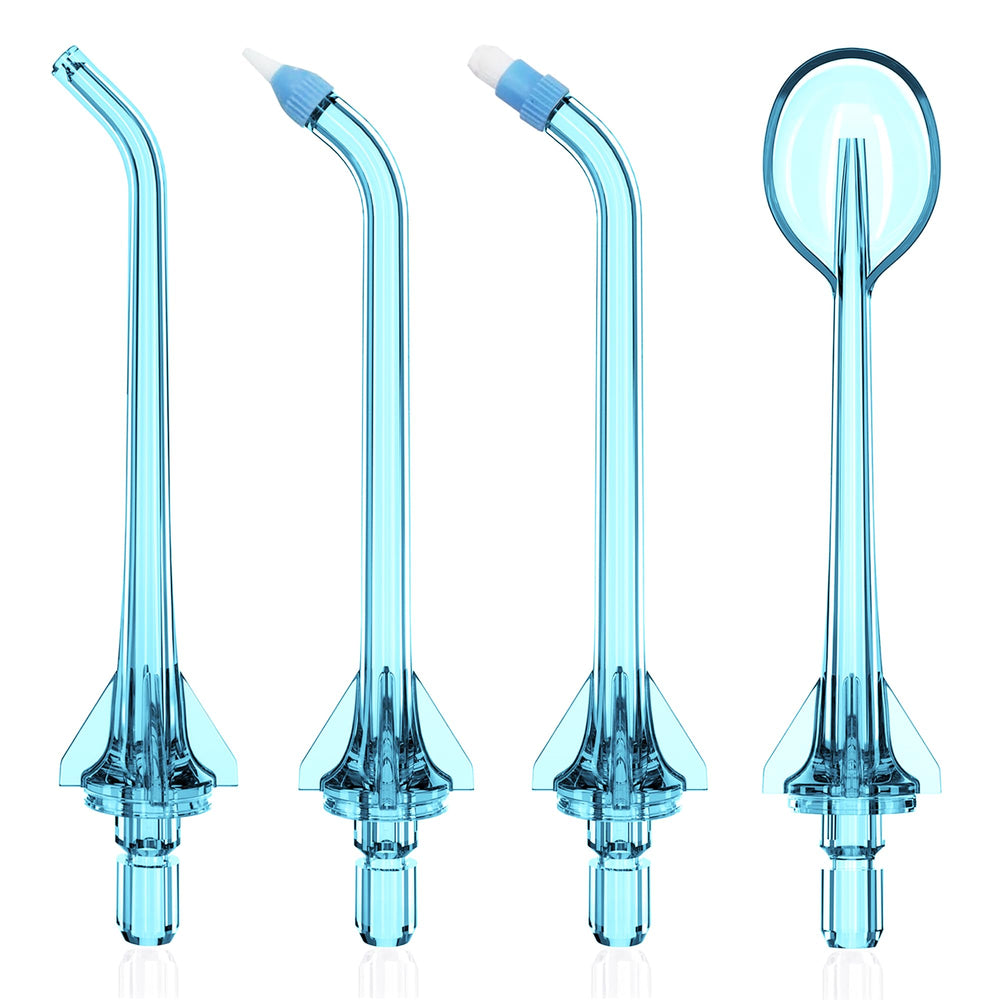 Blue jet tip replacement head for COSLUS water flosser