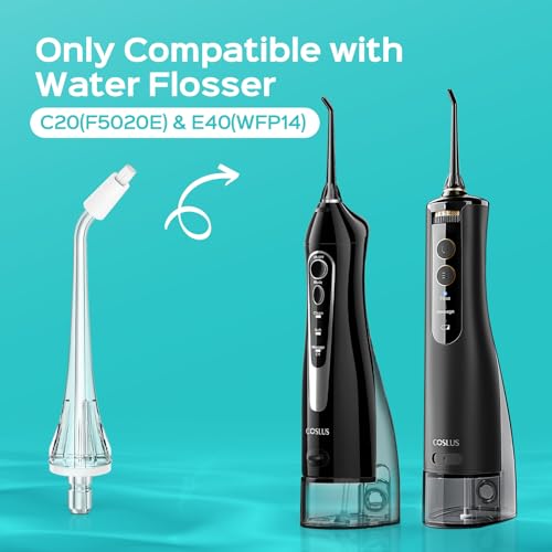 Wide compatibility of COSLUS tips with Nicwell, Oralfree, Aquasonic and more