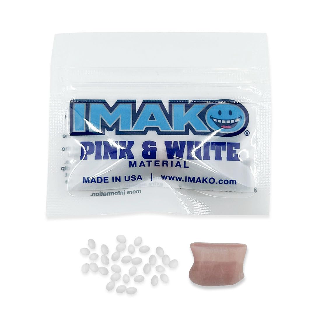 Cosmetic Moldable Fitting Material for Imako Cosmetic Teeth (Made in USA)