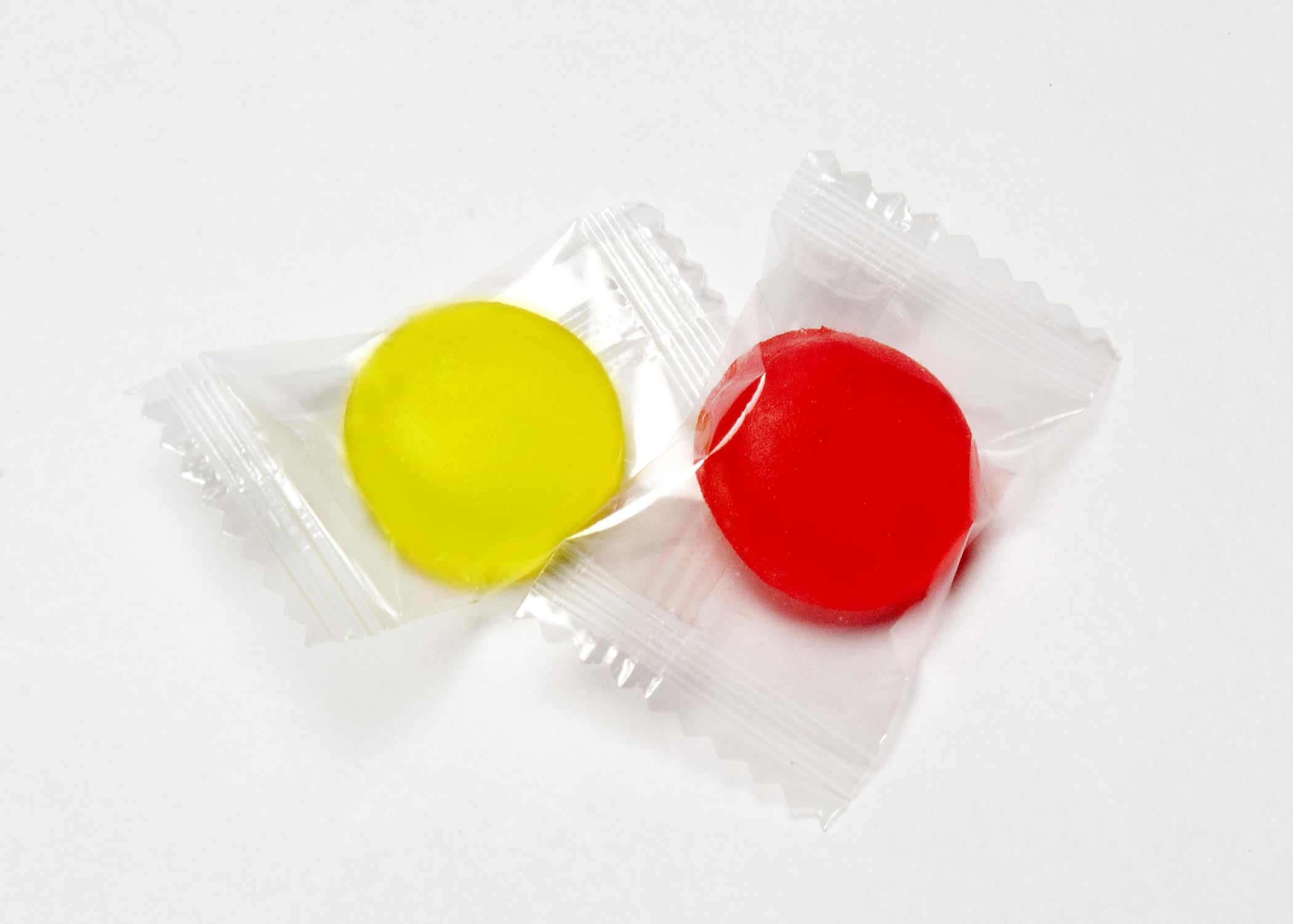 Close-up of sour flavor lozenges