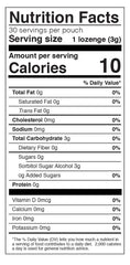 Individually wrapped Cotton Mouth Candy lozenges