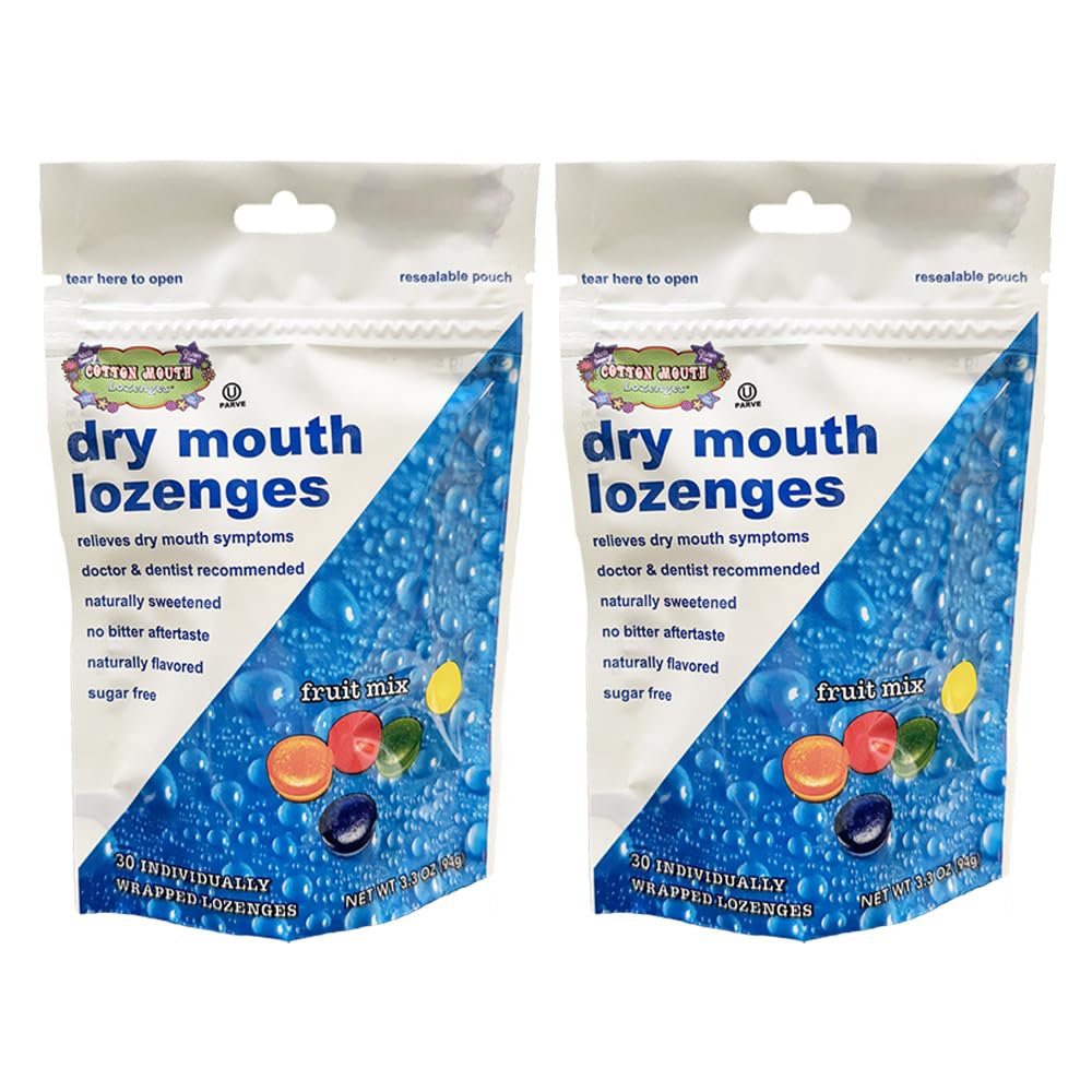 Cotton Mouth Lozenges front package