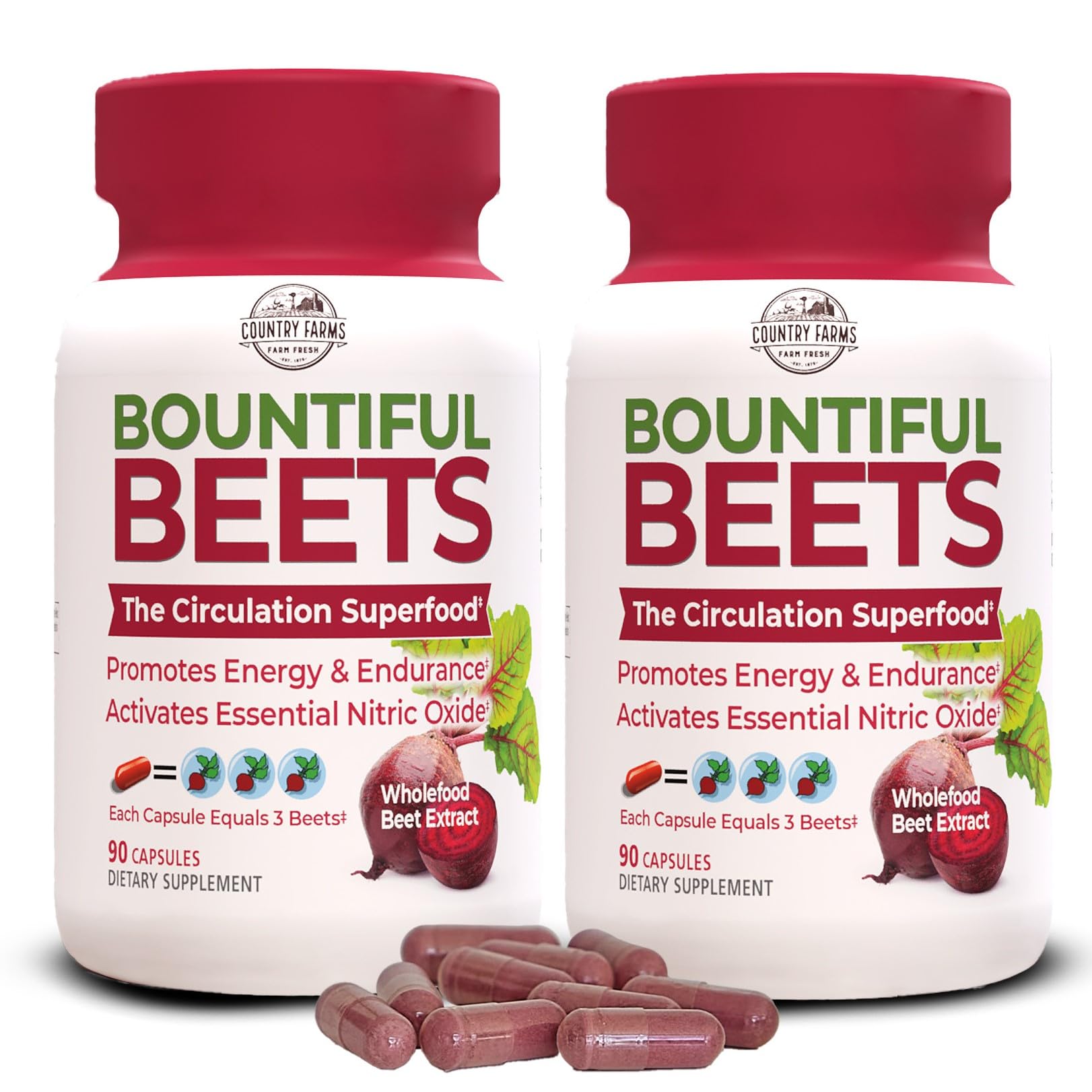 Hero image for Country Farms Bountiful Beets Capsules