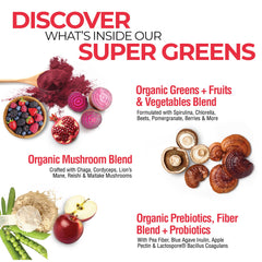 Country Farms Super Greens with probiotics for gut health