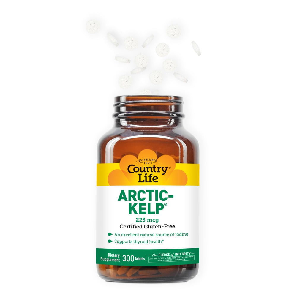 Arctic-Kelp tablets arranged for product shot