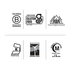 Packaging indicating gluten-free certificate