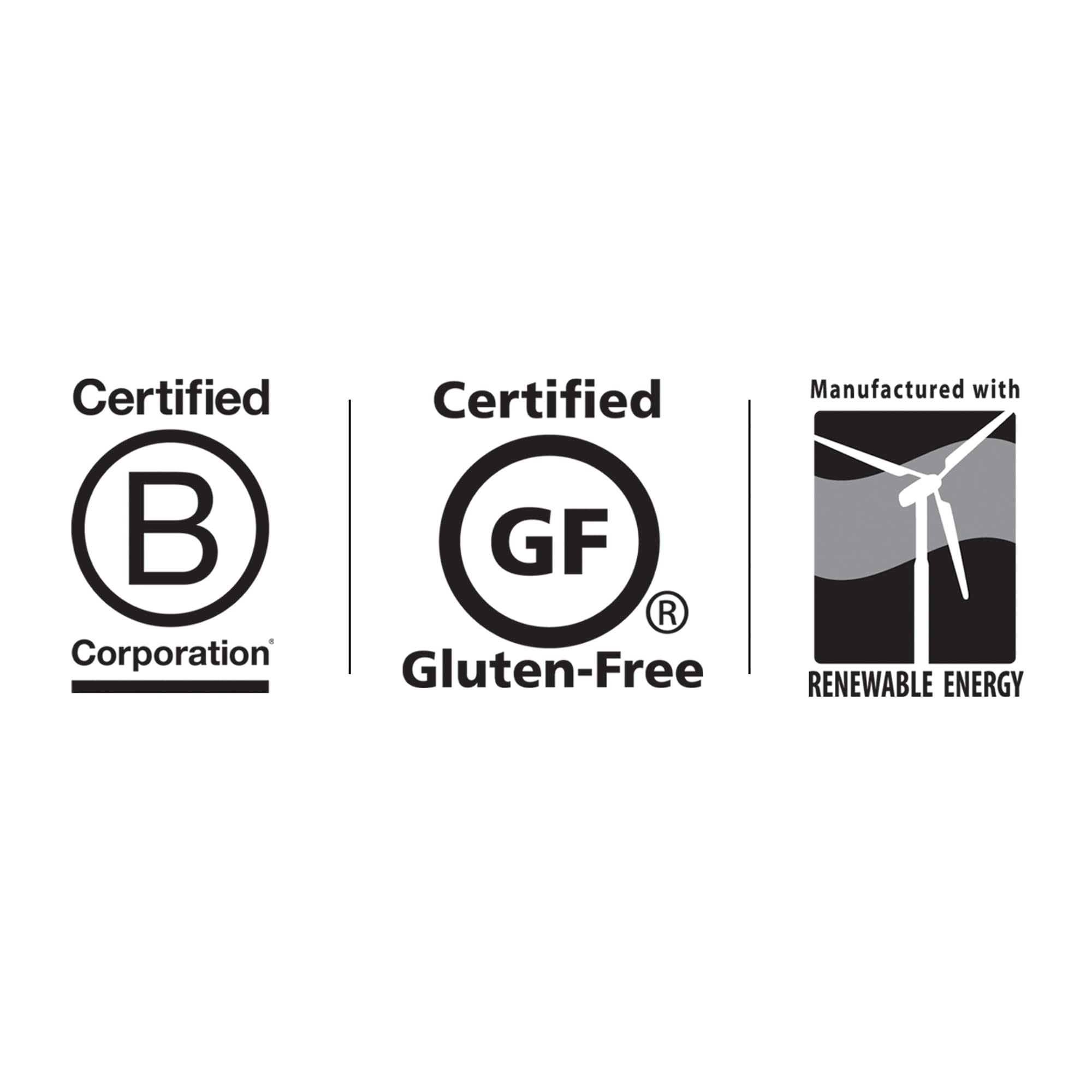 GFCO gluten-free and ethically sourced labeling