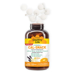 Two Cal-Snack wafers prepared for consumption