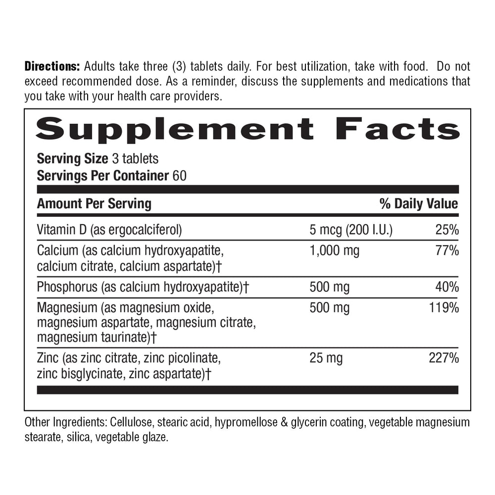 Bottle shown at angle with visible label details