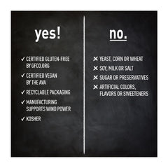 Nutrition facts label showing 250mg per tablet