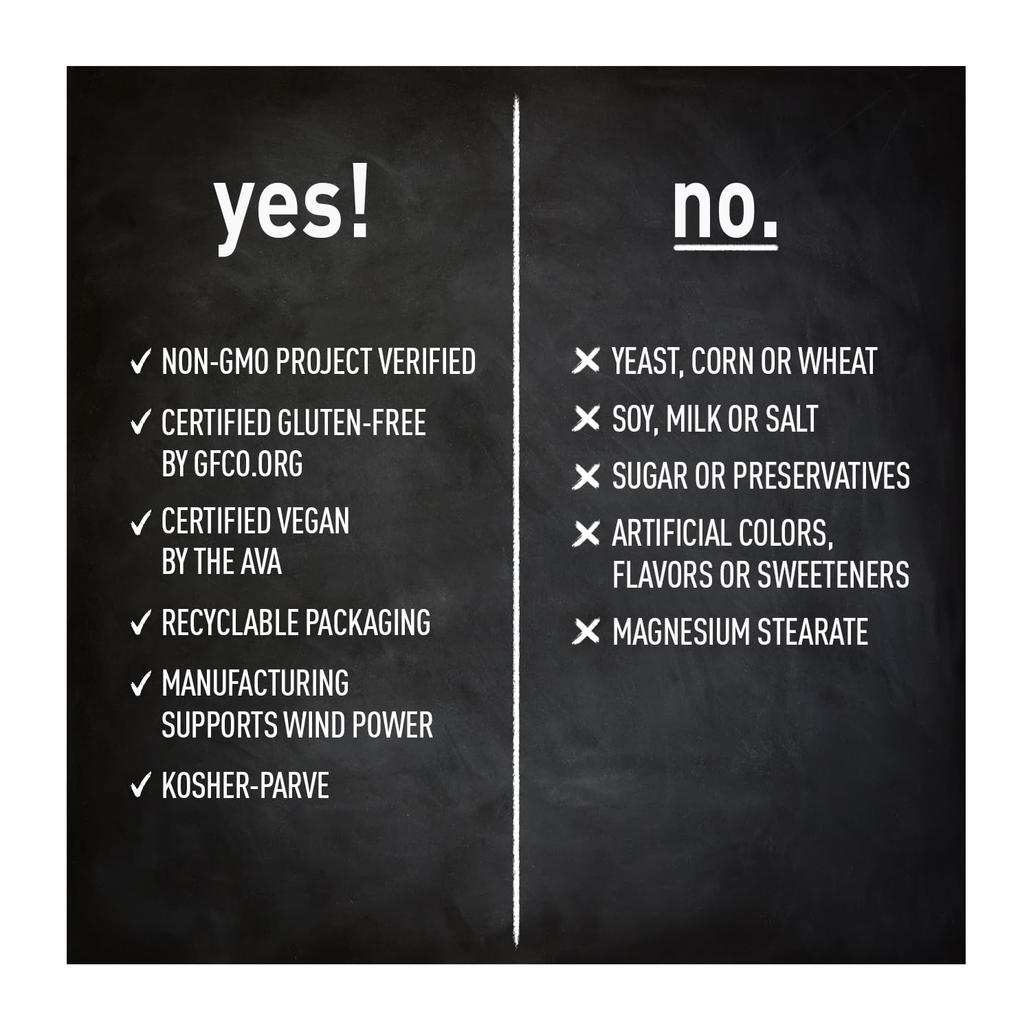 NSF Non-GMO Verified badge on product label and packaging