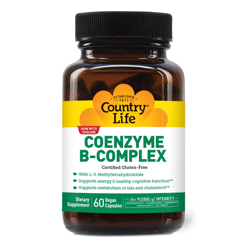 Country Life Coenzyme B-Complex bottle with front label