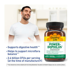 Certified Gluten-Free and Certified Vegan dairy-free probiotic label