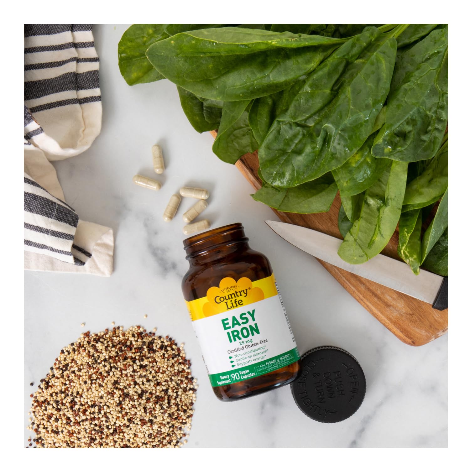 Iron supports energy and oxygen transport concept