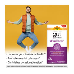 Country Life Stress Balance bottle label with gluten-free and vegan certifications