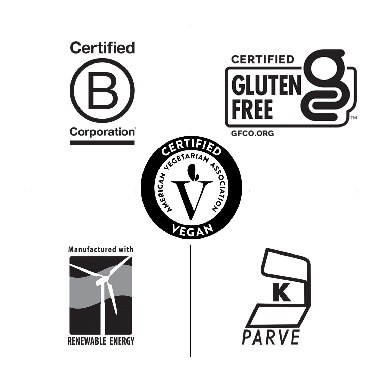 Vegan, gluten-free, non-GMO supplement with L-Lysine