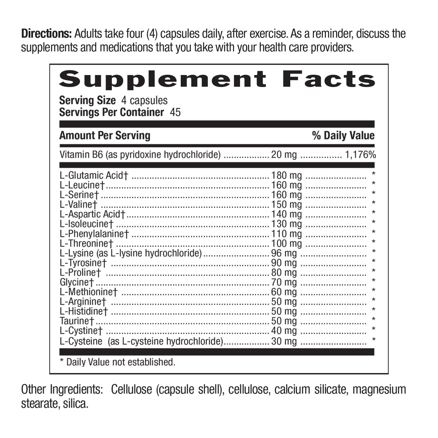 GFCO Certified Gluten Free seal on Country Life Maxi-Amino packaging